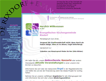 Tablet Screenshot of evkg-rixdorf.de